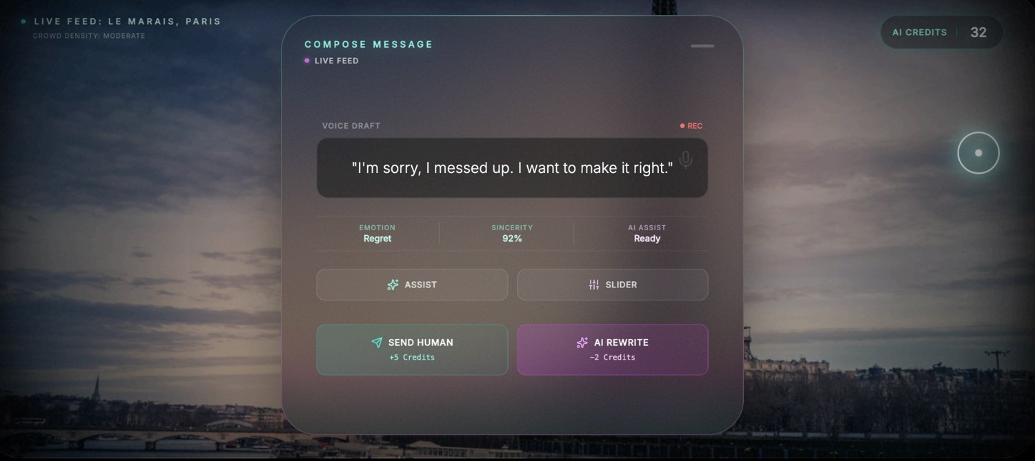 HI prototype: Reply yourself, or with AI