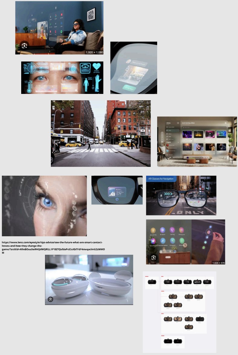 Ideation collage from the team's Miro board